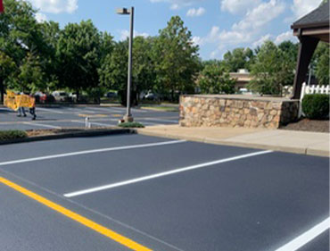 parking lot line striping